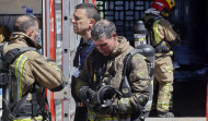 Rescatan a cinco personas por un incendio en el sótano de Procoarsa
