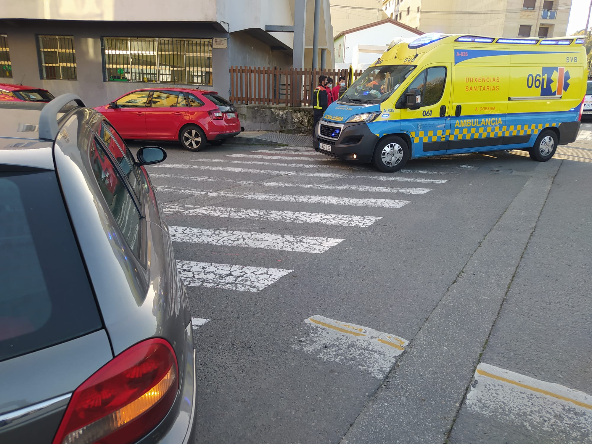 Herida Una Octogenaria Al Ser Atropellada Por Un Coche Cuando Cruzaba