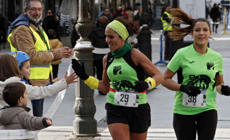 Estas son las calles de Vilagarcía que estarán cortadas al tráfico por la media maratón