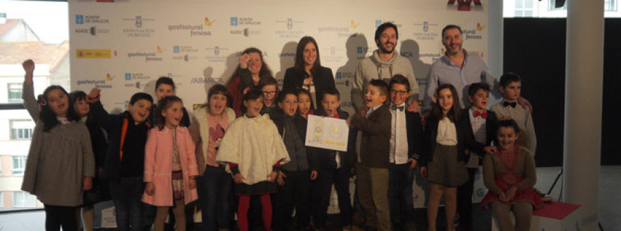 El Festival de Cine de Ourense premia a niños de A Illa y Meis