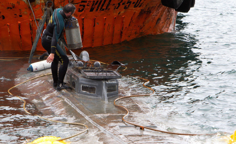 El narcosubmarino 'atraca' en Ávila