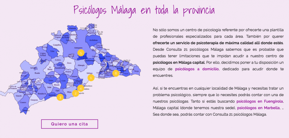 Un centro de psicólogos en Málaga de intervención multidisciplinar