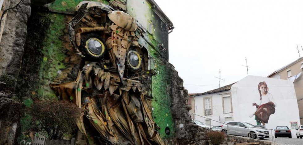 Un museo de arte urbano 
en pleno casco histórico