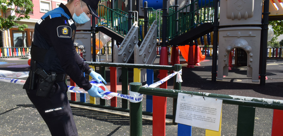 Arousa se prepara para la salida de los niños: prohibidos los parques y playas