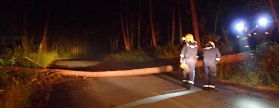 La “noite meiga” deja una oveja extraviada, un árbol derribado y hogueras sin permiso