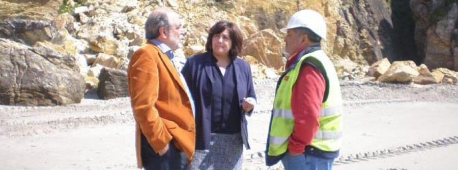 SANXENXO-El Concello plantea a Costas ampliar la actuación en la playa de Paxariñas