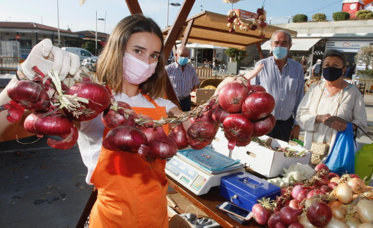 La Feira da Cebola, una cita “sagrada” para venerar a la patrona Santa Rosalía