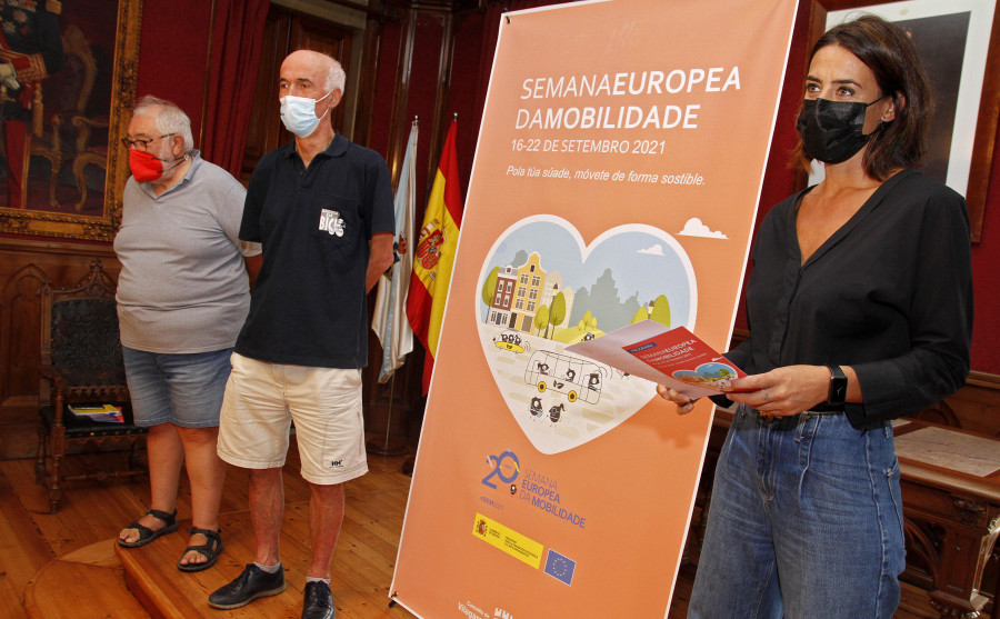 Los niños y las bicicletas toman las calles en una Semana da Mobilidade cargada de actividades