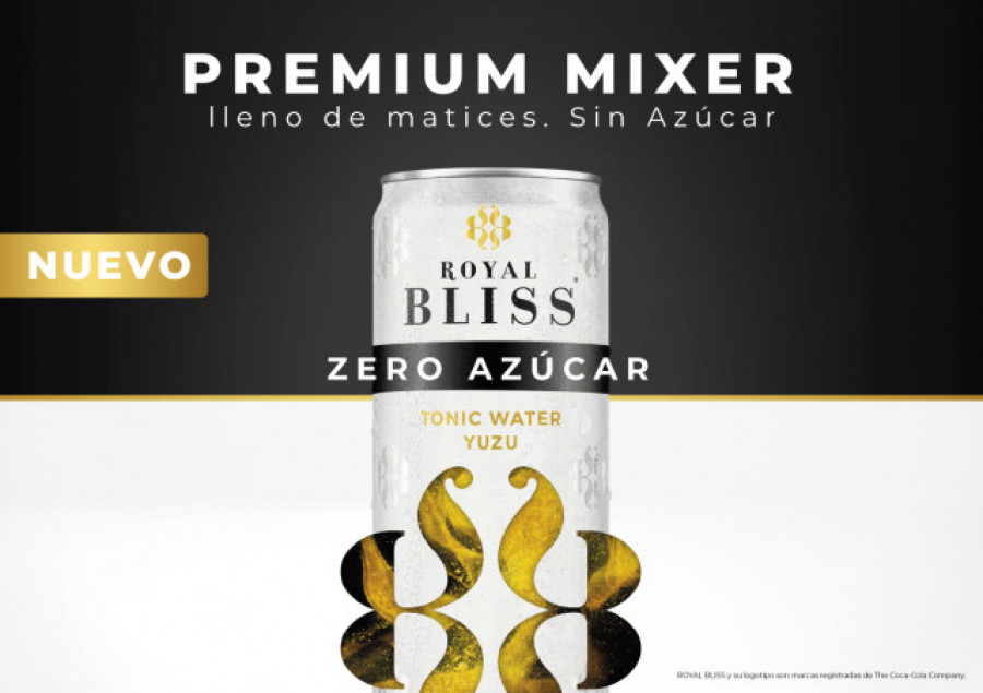 Royal Bliss amplía su gama de tónicas con el lanzamiento de la nueva Vibrant Yuzu Zero Azúcar en lata