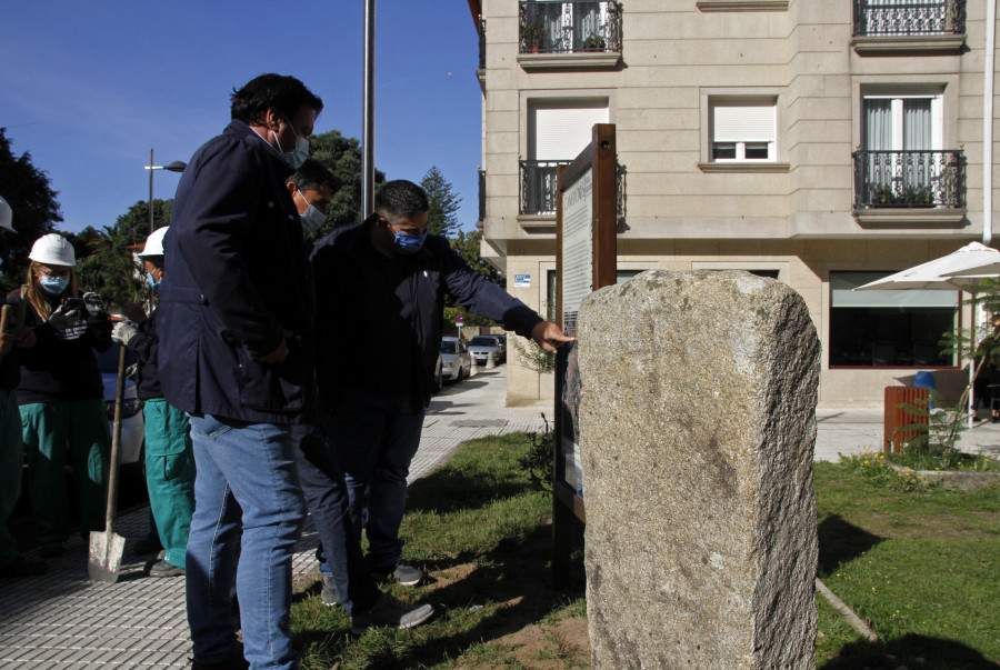 Cambados rescata y pone en valor los marcos históricos que delimitaban los señoríos