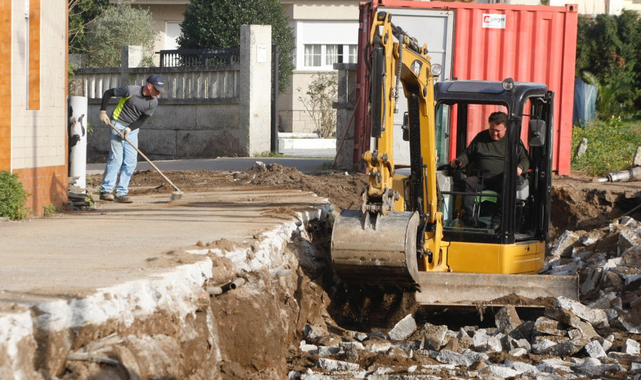 A Illa abre una nueva calle con vistas a la peatonalización de O Regueiro