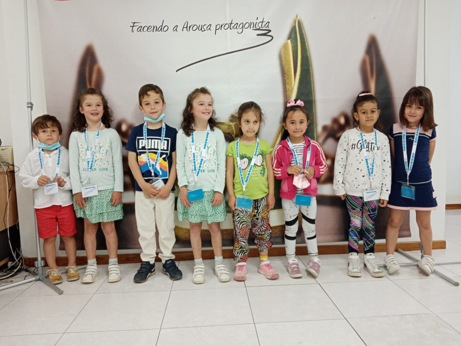 El alumnado de Infantil del CEIP Plurilingüe de Artes visita Diario de Arousa