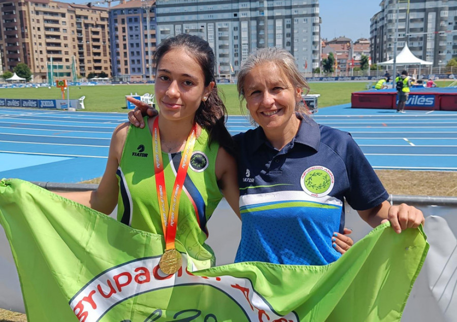 Celia Castro e Enzo López proclámanse campións de España