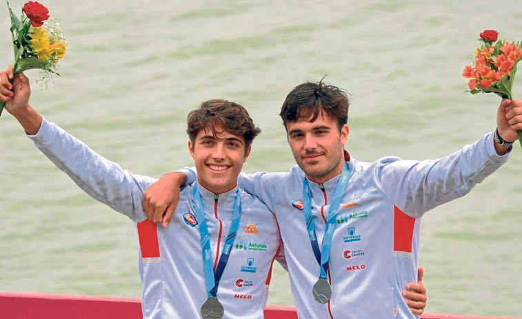 Diego y Noel Domínguez, subcampeones del Mundo