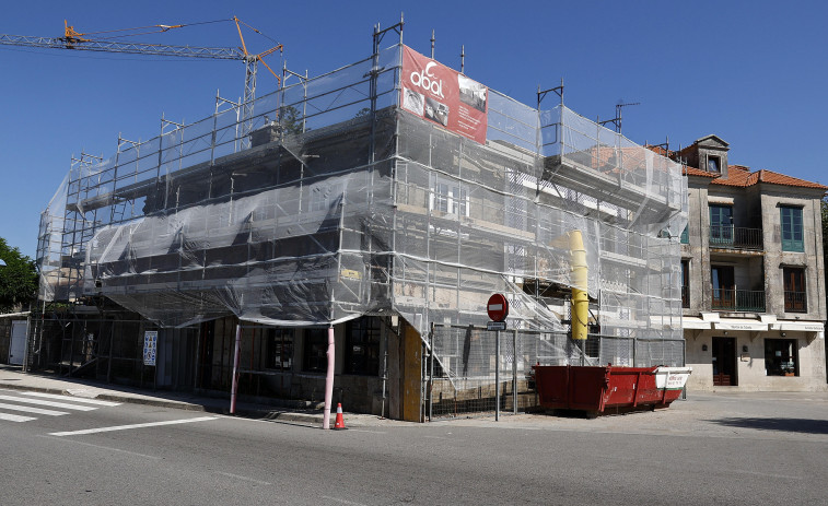 La casa del alcalde Botana, la de “O Coxo” y la del ebanista Leiro ya no se caerá