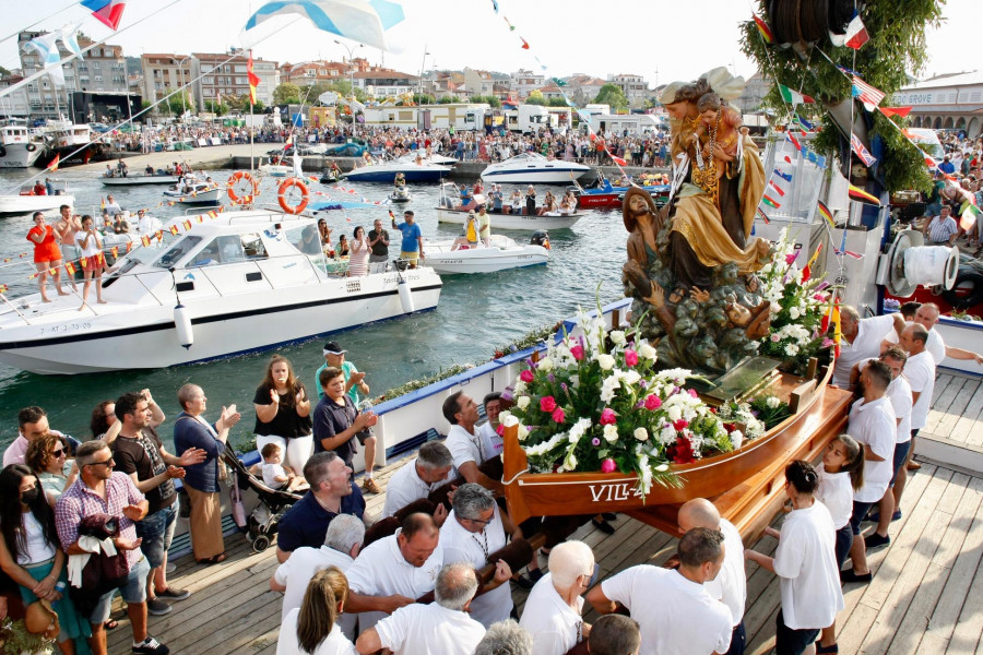 Los miembros de la comisión de fiestas del Carmen de O Grove dimiten por motivos laborales