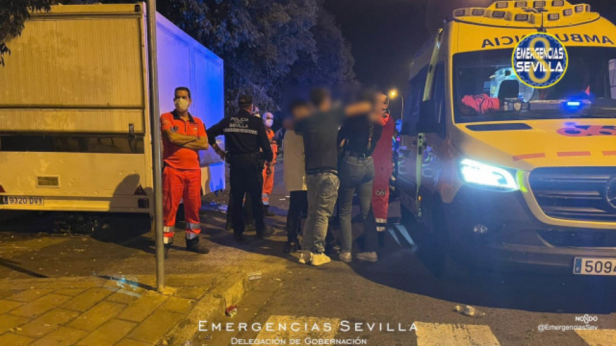 Atendidos 13 menores en fiesta Halloween desalojada por seguridad en Sevilla