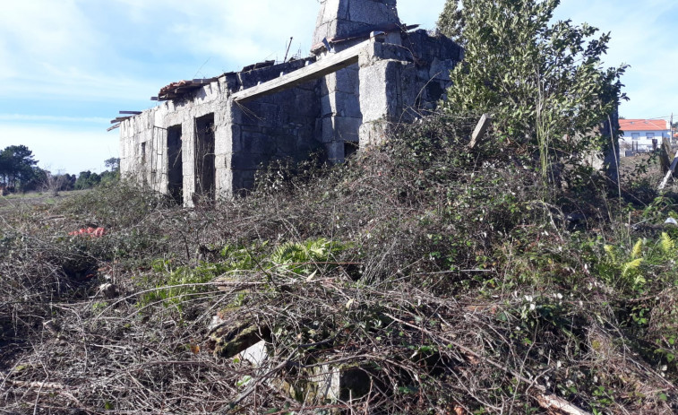 Reclaman la recuperación de un refugio construido hace unos 35 años por la Xunta en Olveira da Igrexa