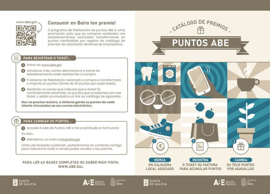 La ABE estrenará al comienzo de su campaña de Navidad un reparto de puntos con compras para obtener regalos