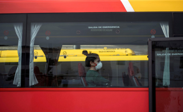 España seguirá manteniendo la mascarilla obligatoria en el transporte público