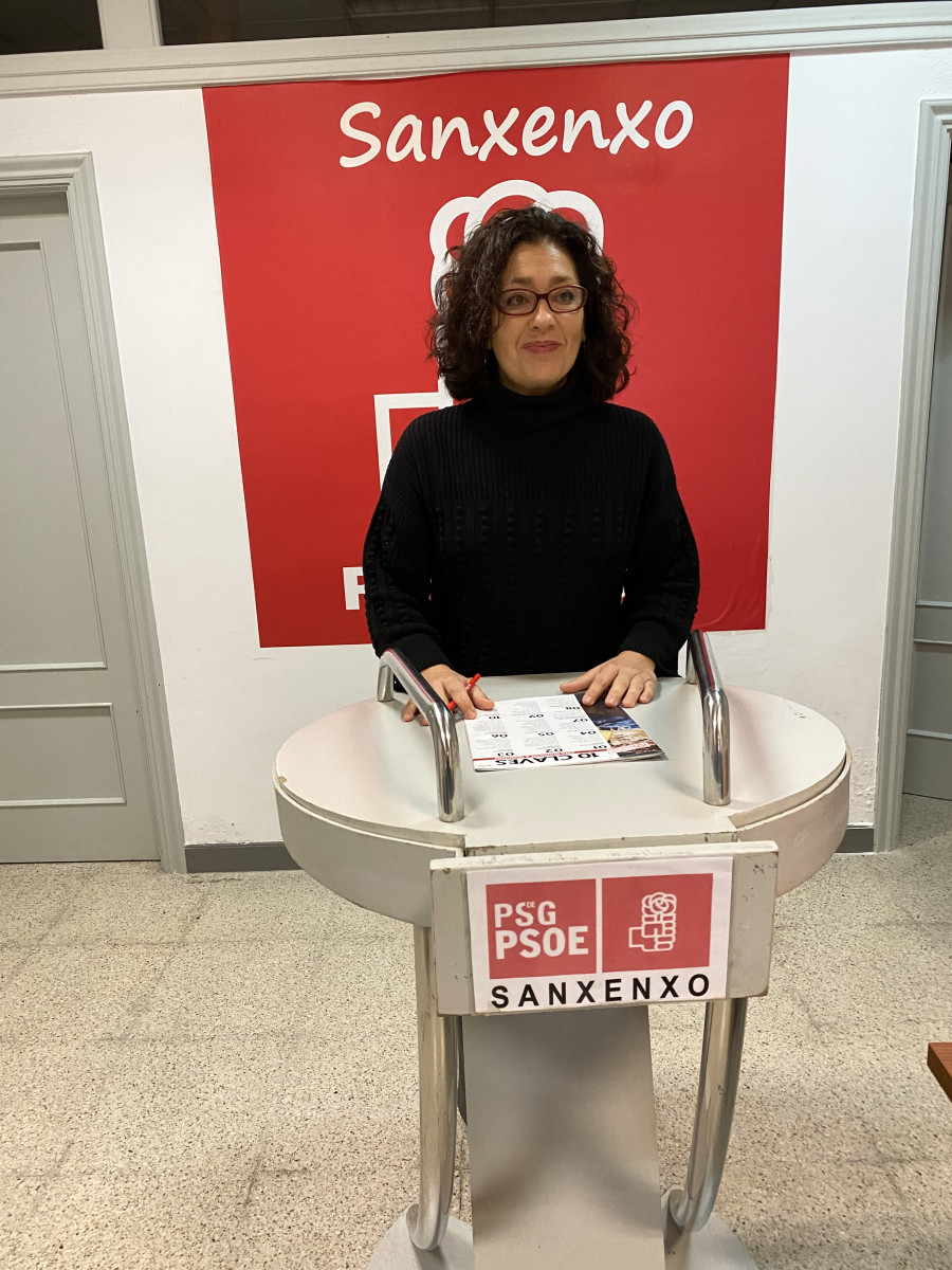 Ainhoa Fervenza volverá a ser la candidata del PSOE a la Alcaldía de Sanxenxo