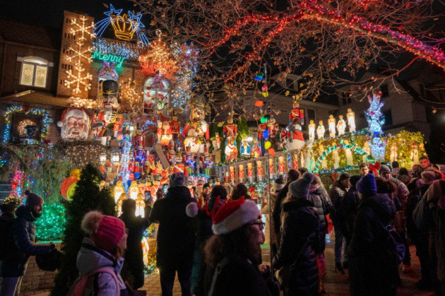 Dyker Heights, las luces navideñas de Nueva York que compiten con Vigo