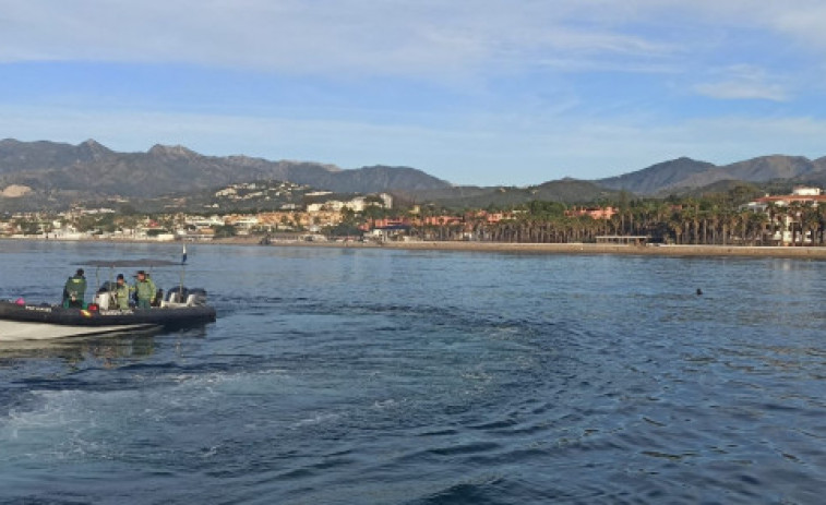 Hallan dos manos en una playa cercana al lugar donde encontraron el cadáver de la mujer en Marbella