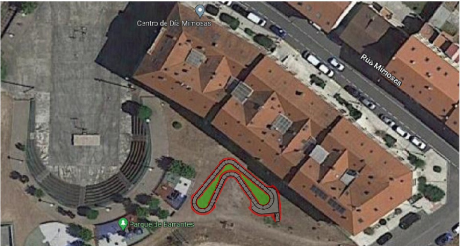 Ribadumia instalará un “pump track” en el parque de A Carballeira en Barrantes