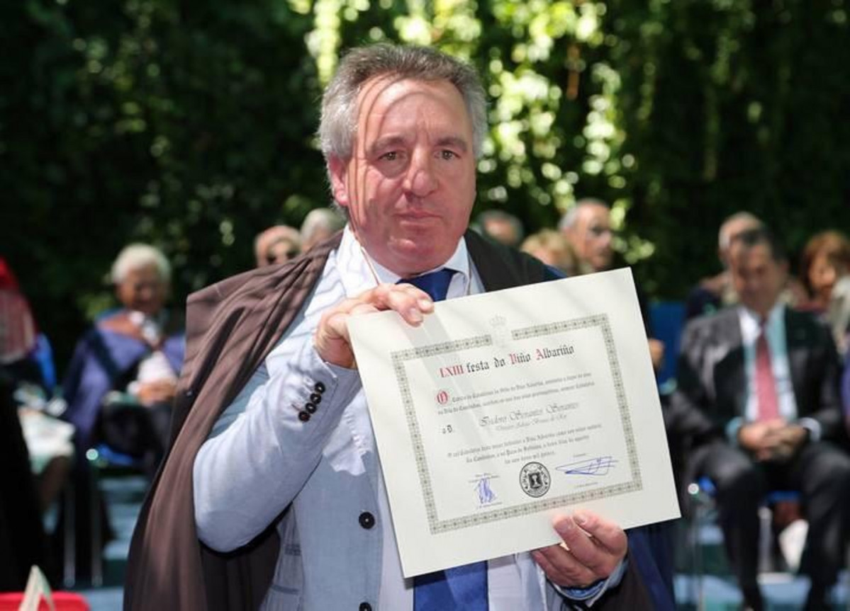 Isidoro Serantes Serantes gerente de la bodega Bouza do Rei nuevo presidente de la DO Rías Baixas Consello Regulador albariño