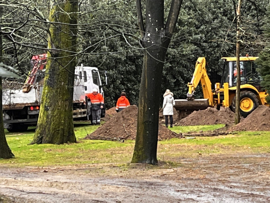 Fajardo pregunta por qué trabajadores municipales adecentan el jardín de un establecimiento privado