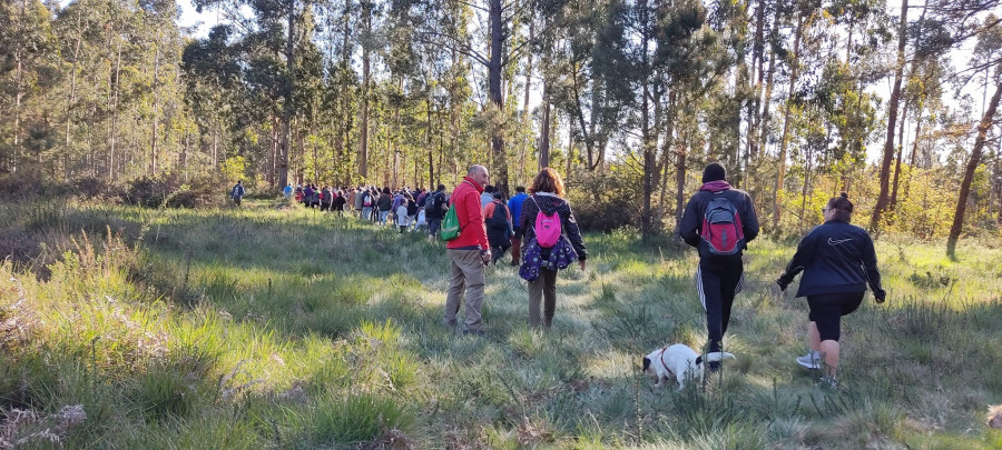 La asociación Andarela retoma sus rutas guiadas y programa una nueva cita para descubrir el Chan da Gorita