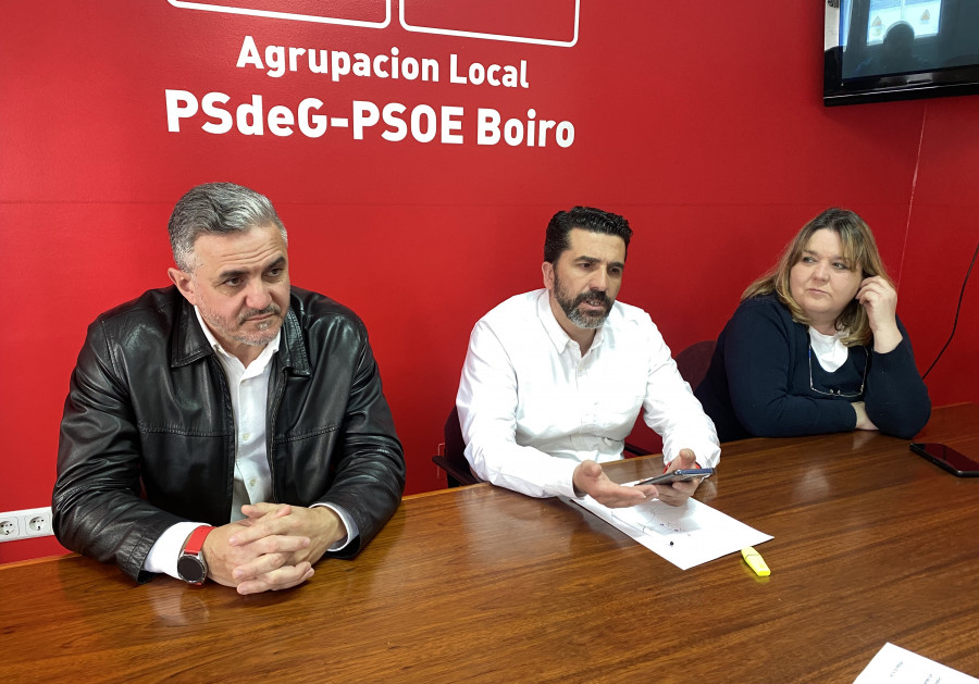 El PSOE boirense reprocha el "bloqueo" de PP e ICBoiro al pago de facturas pendientes a proveedores locales