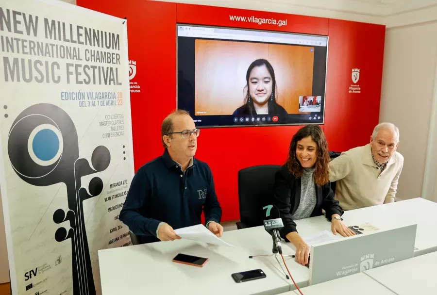 Miranda Liu y Georgy Tchaidze inauguran los conciertos del festival internacional de música de cámara New Millenium