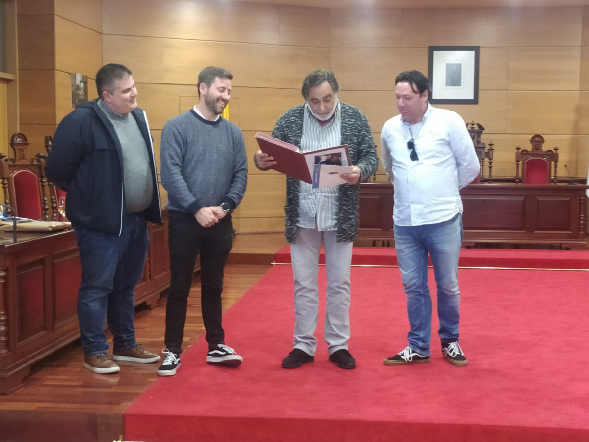 Despedida jubilación trabajador Concello Cambados Antonio Padín Torres