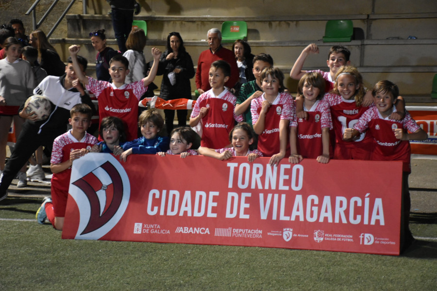 Semana de pasión por el fútbol base en O Salnés