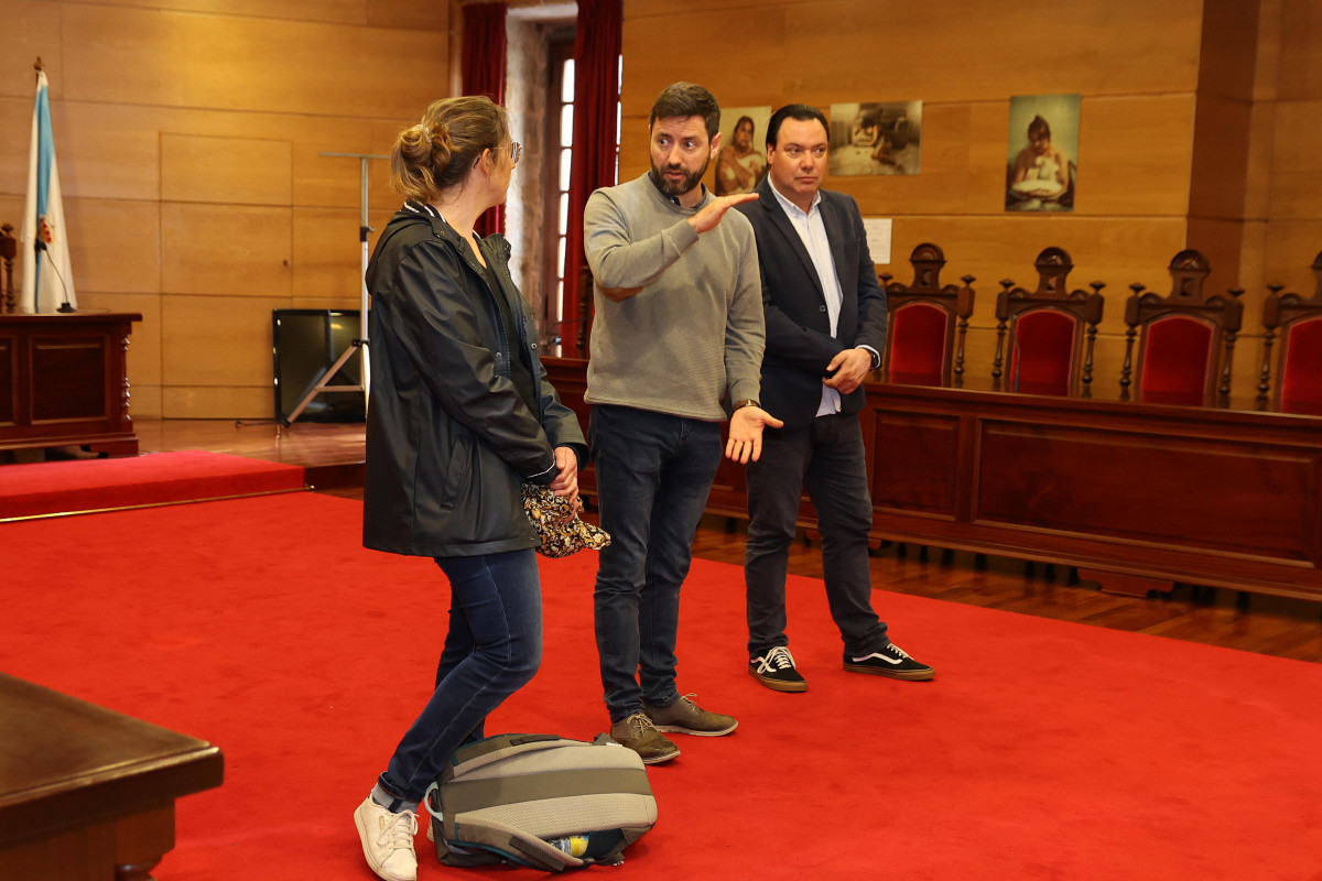 Visita cambados estudiantes bretaña francia vitré intercambio ies ramón cabanillas