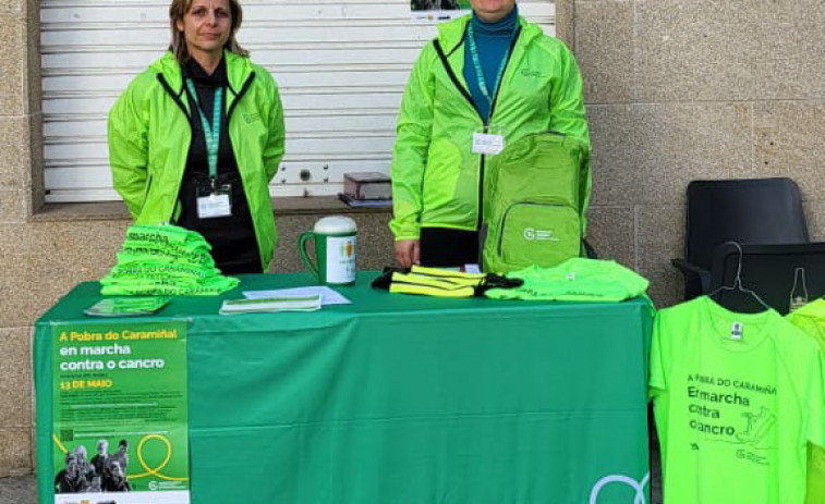 La Asociación Española Contra el Cáncer de A Pobra programó para el 13 de mayo una caminata solidaria