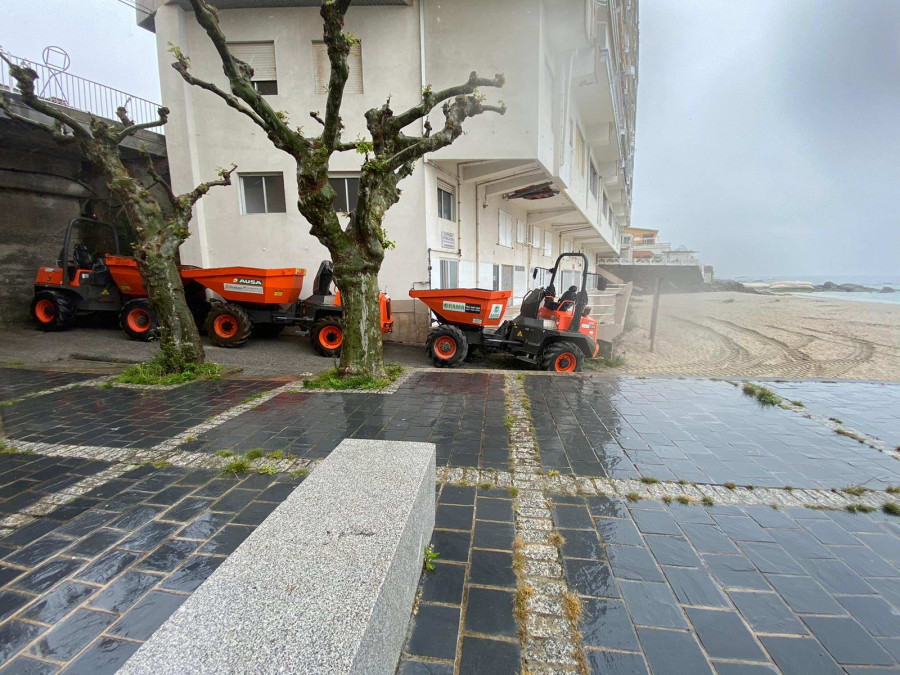 Nauta Sanxenxo acometerá la reposición de arena de las playas de A Carabuxeira y Lavapanos