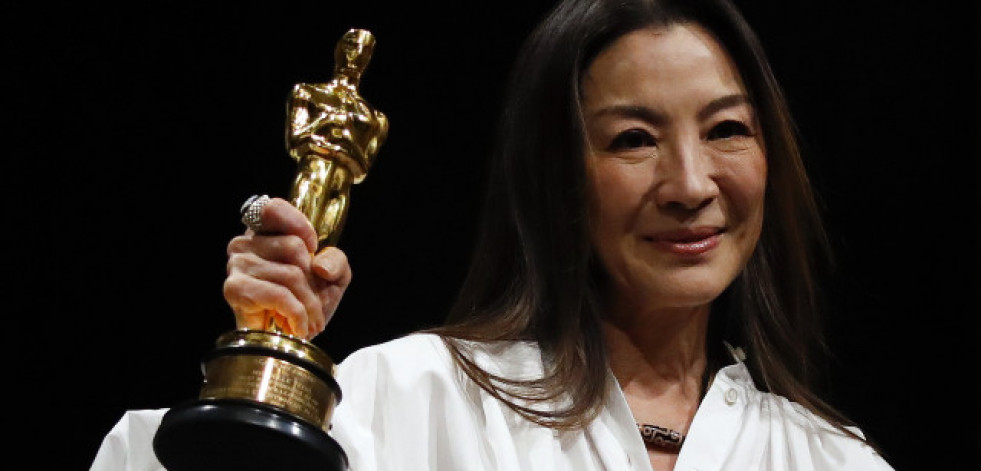 La actriz Michelle Yeoh: 