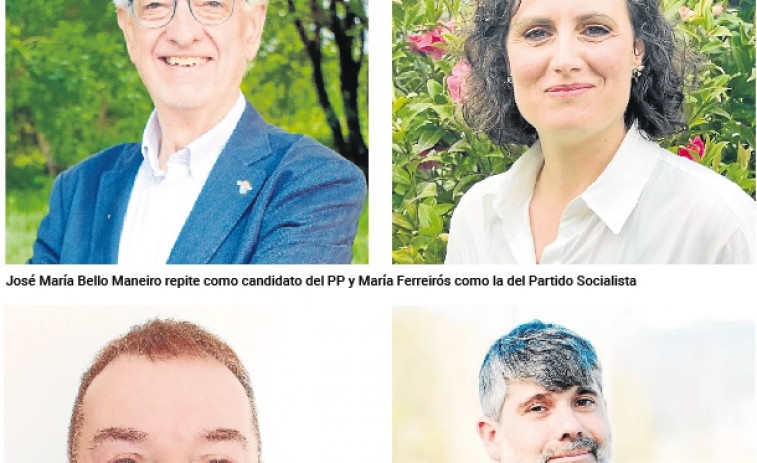 Tres candidaturas de izquierdas para frenar un gobierno de 32 años de Bello Maneiro