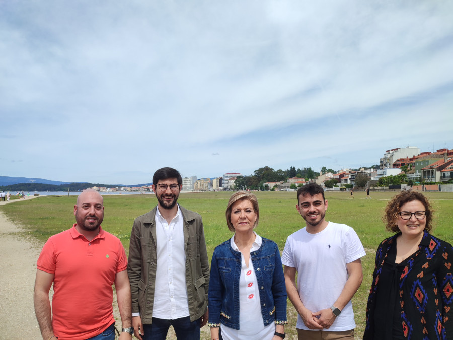 El PP propone una regeneración integral de A Concha-Compostela y aumentar su zona arbolada