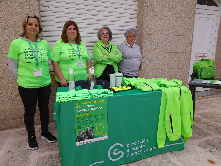 Más de 400 personas ya se han inscrito en la caminata solidaria contra el cáncer de mañana en A Pobra