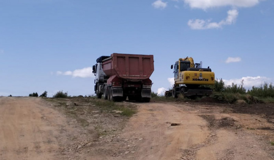 Comezan en Rianxo as obras da primeira base permanente contra incendios forestais de O Barbanza