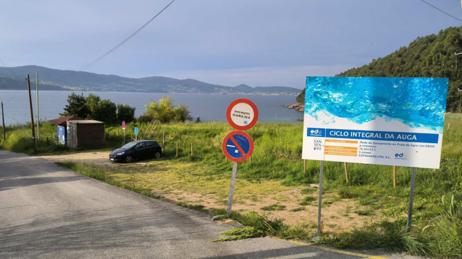 Sanxenxo inicia las obras de abastecimiento de agua y saneamiento en el rural