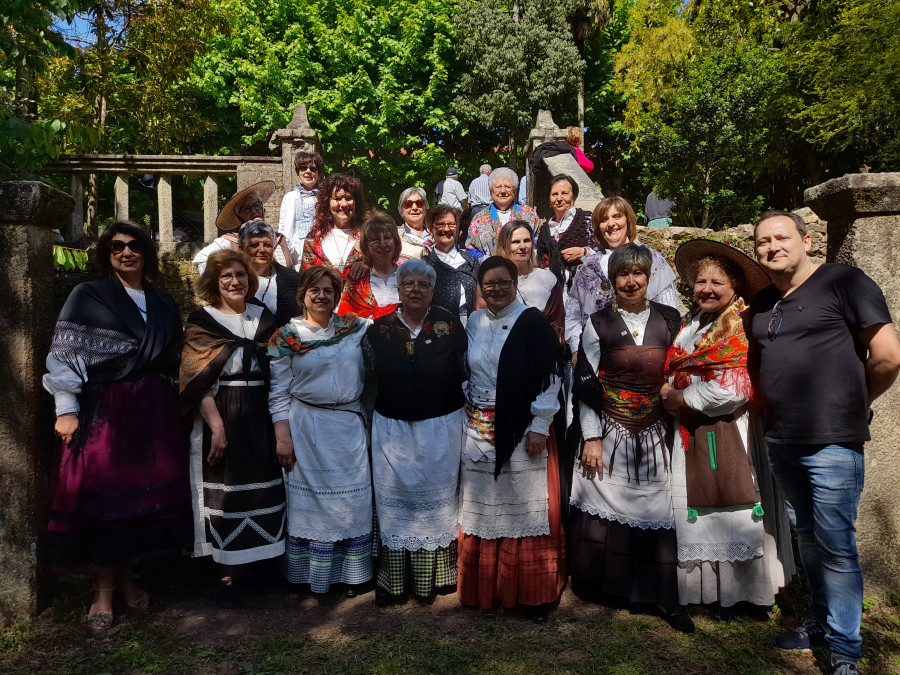 O Pazo de Goiáns foi un fervedoiro de actividades para celebrar a festa das Letras Galegas