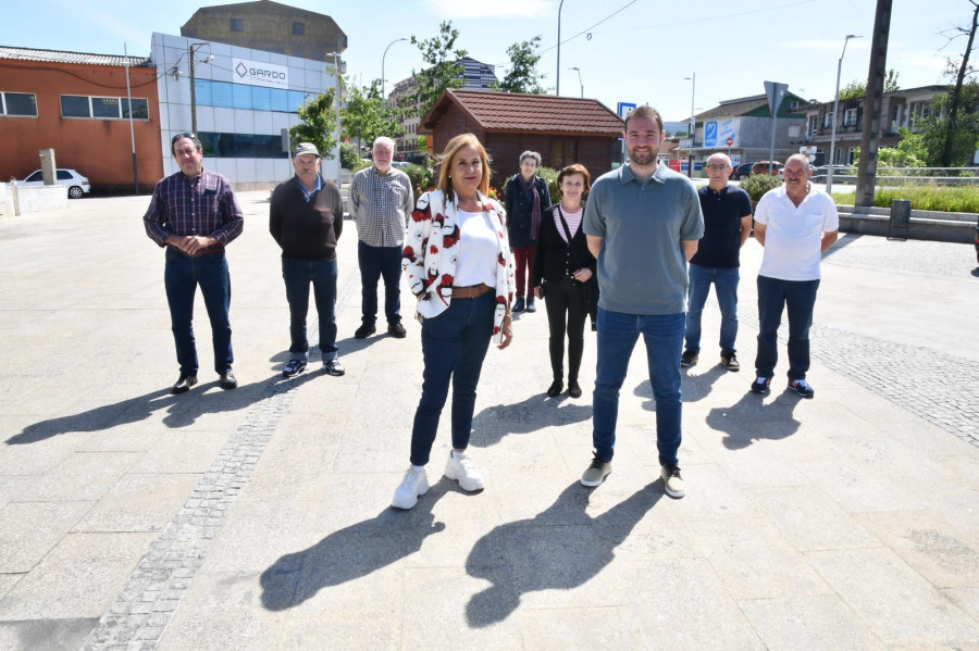 Pablo Portas presenta a Silva su proyecto para construir el Meaño "do presente e do futuro"