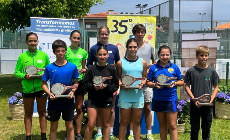 Estos son los ganadores del torneo de tenis de Santa Rita