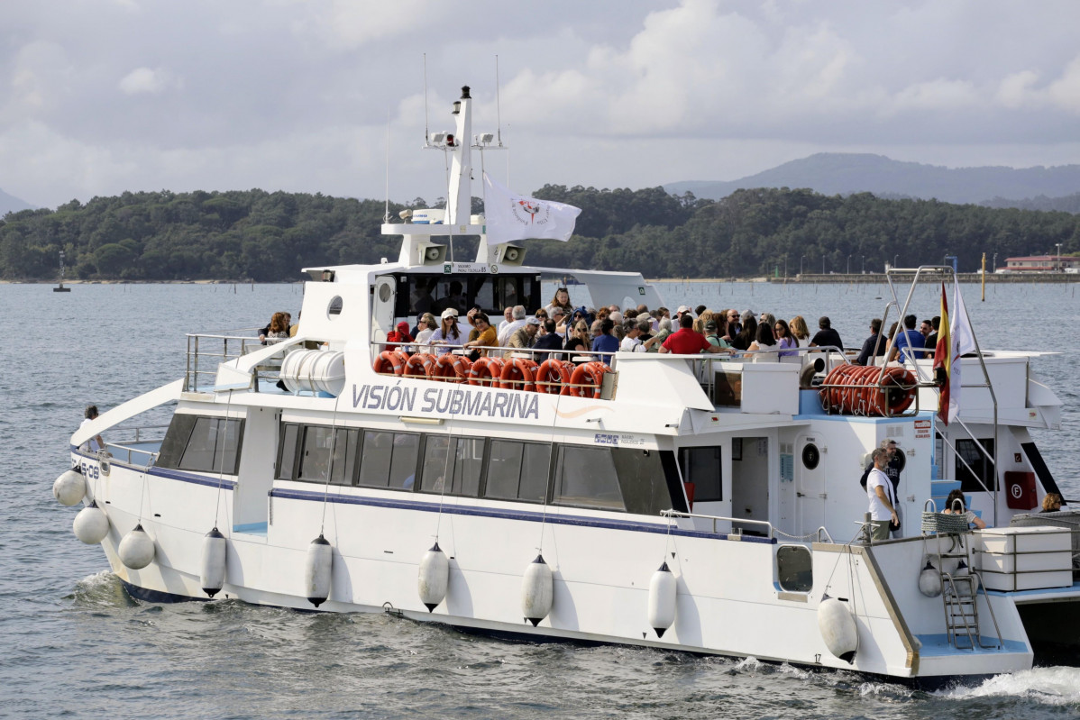 Traslatio Mar de Arousa Vilagarcía barco