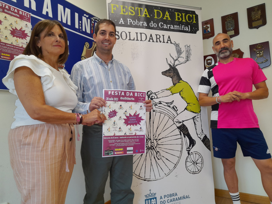 A Pobra albergará el 30 de julio su Festa da Bici, en la que se espera que participen 300 ciclistas