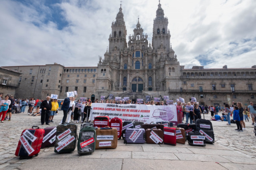 Víctimas del accidente del Alvia lamentan culpar sólo al maquinista, "el último eslabón"